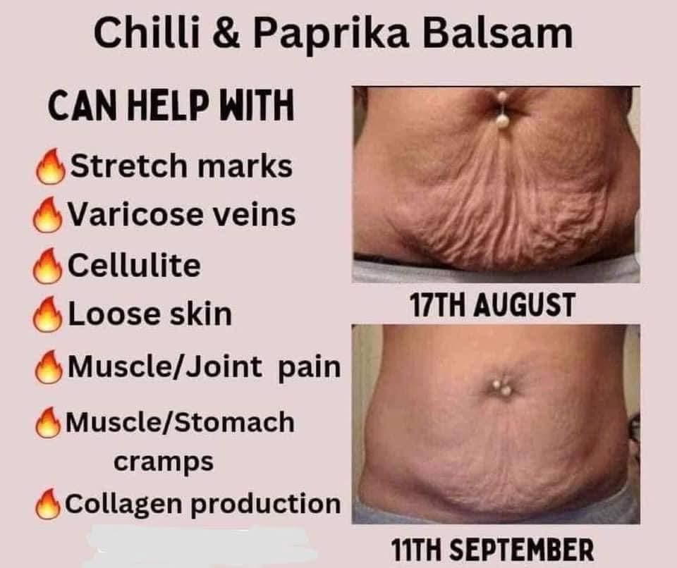 š¶Paprika & Chili Balsam ā Heat Therapy in a Tubeš¶