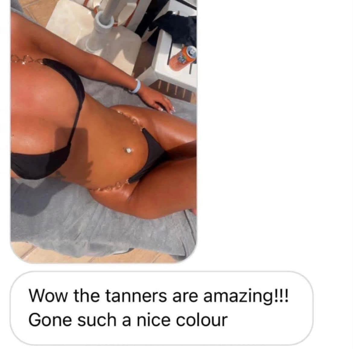 Tanning spray
