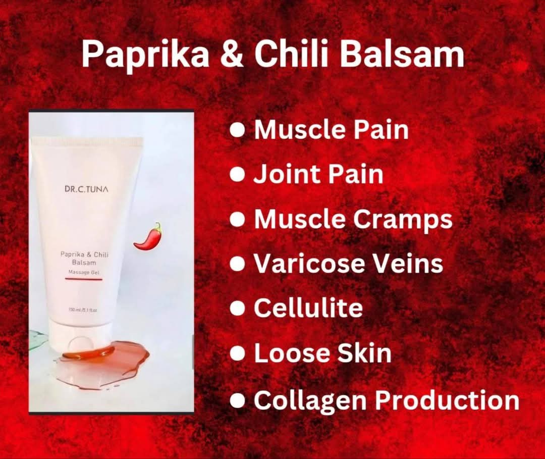 🌶Paprika & Chili Balsam – Heat Therapy in a Tube🌶